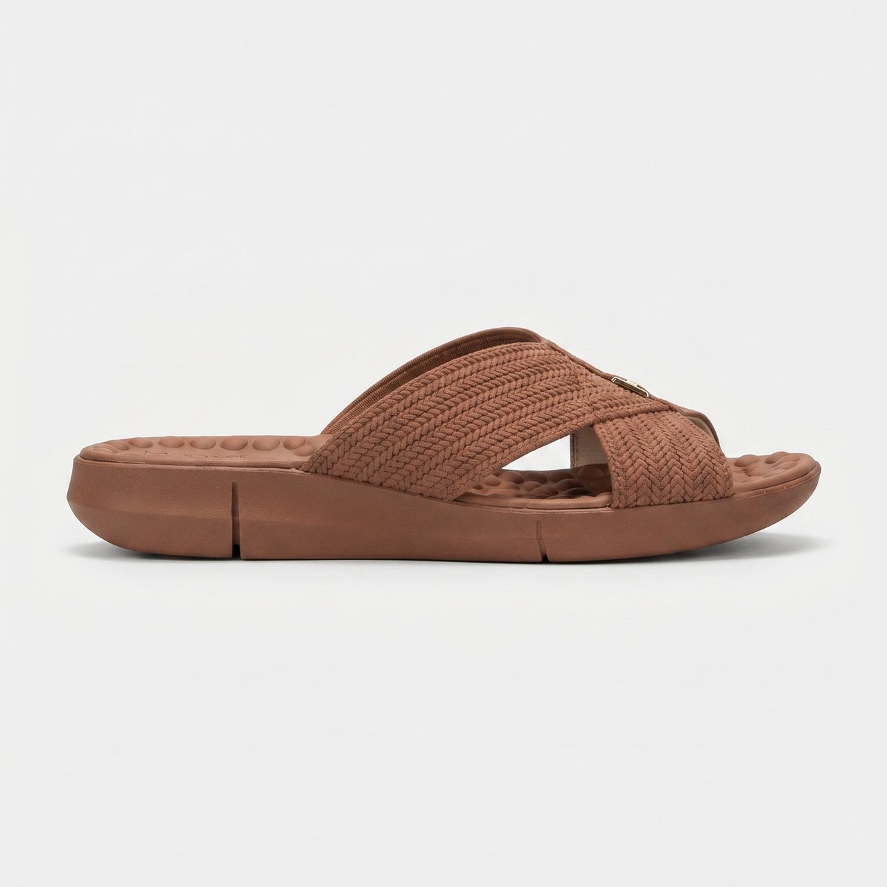 Chinelo Modare Slide Marrom