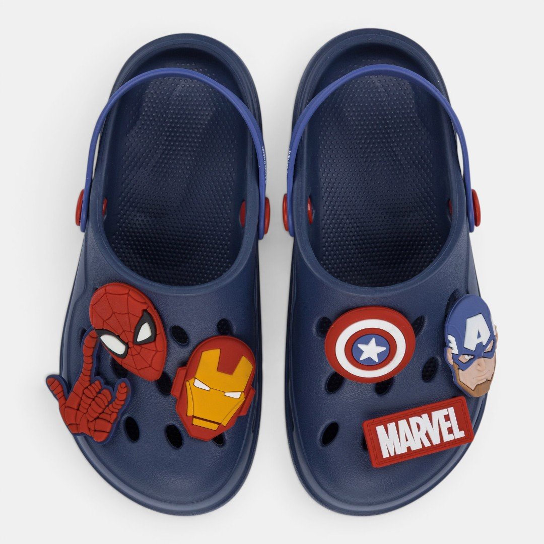 Babuche Infantil Detatch Marvel Azul Azul 2