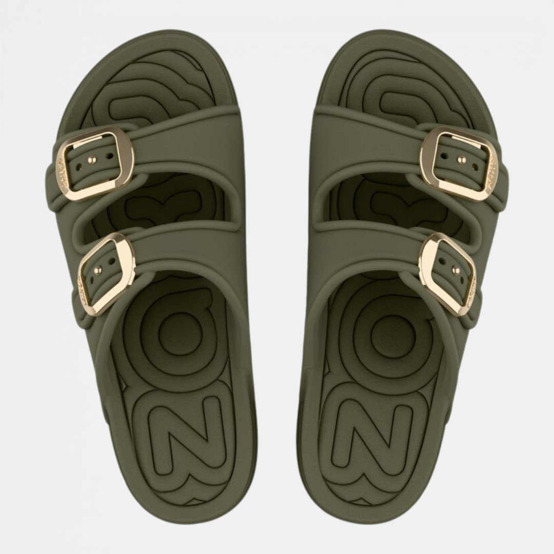 Chinelo Zaxy Slide Partner Air Verde Verde 2