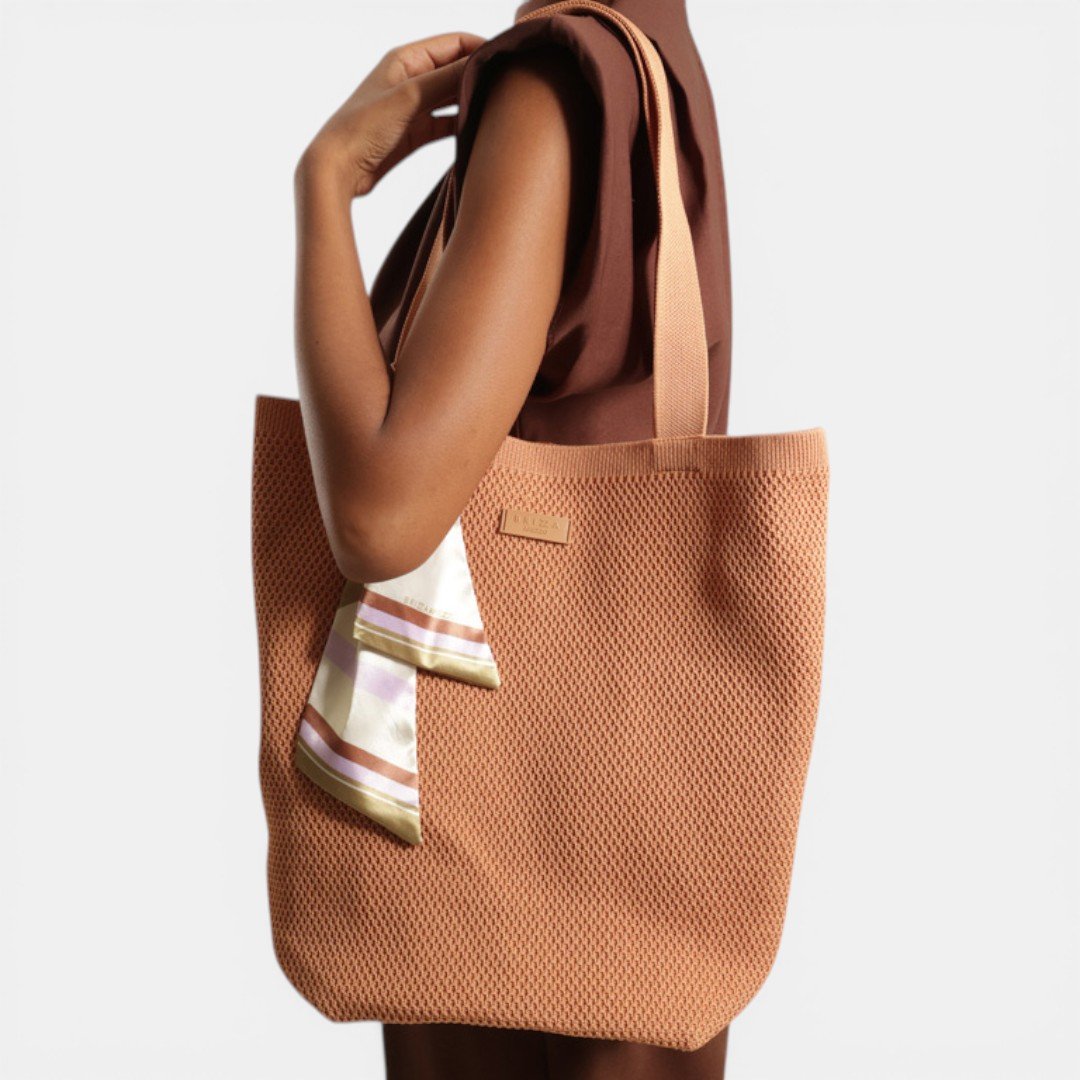 Bolsa Arezzo Brizza Shopper Caramelo Bege 2