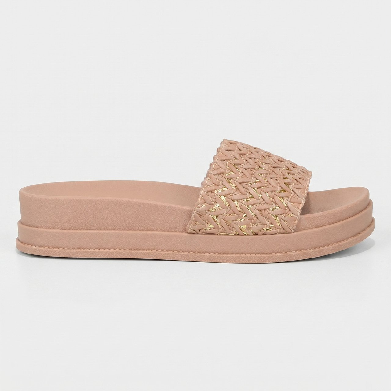 Slide Feminino Moleca Nude