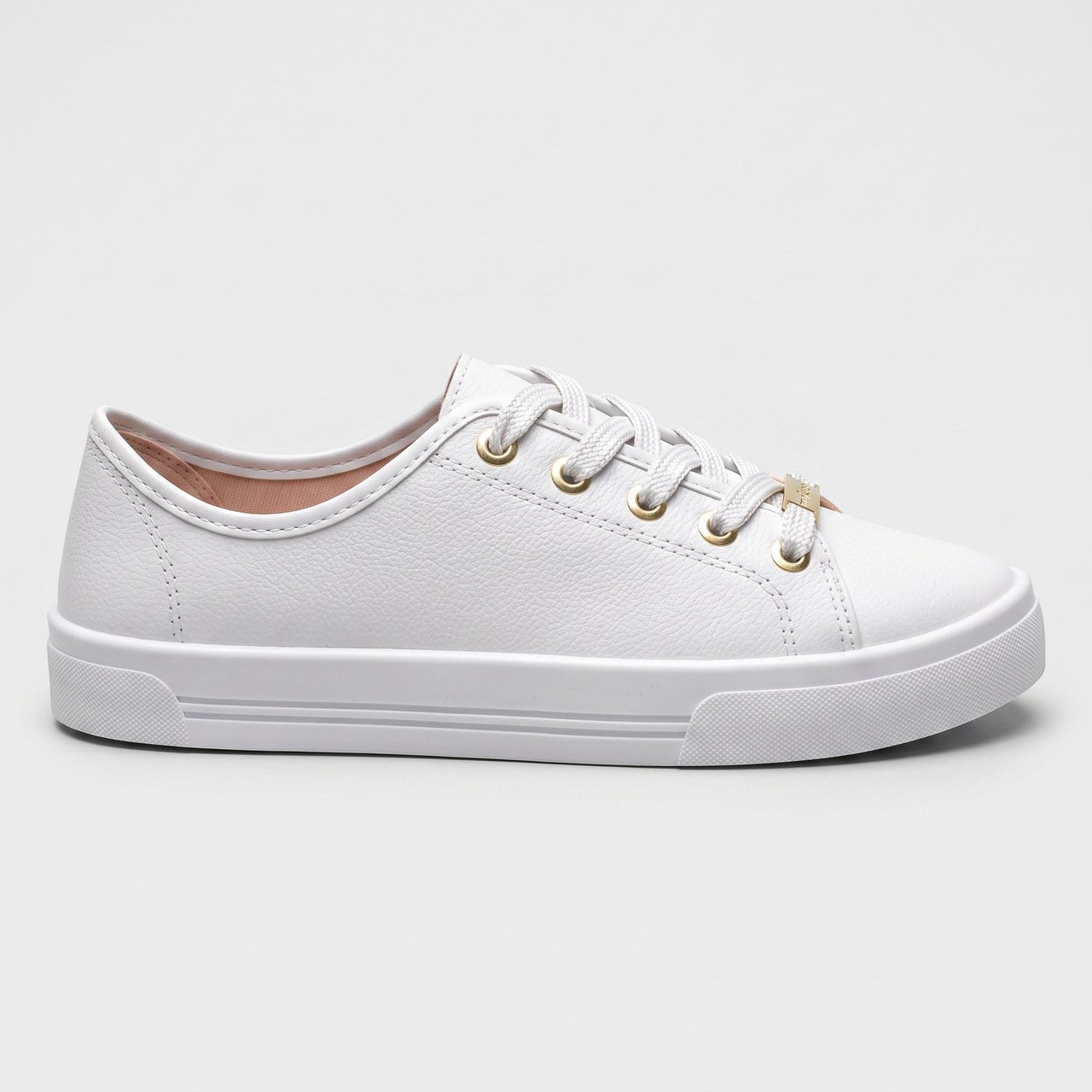 Tênis Feminino Casual Moleca Branco