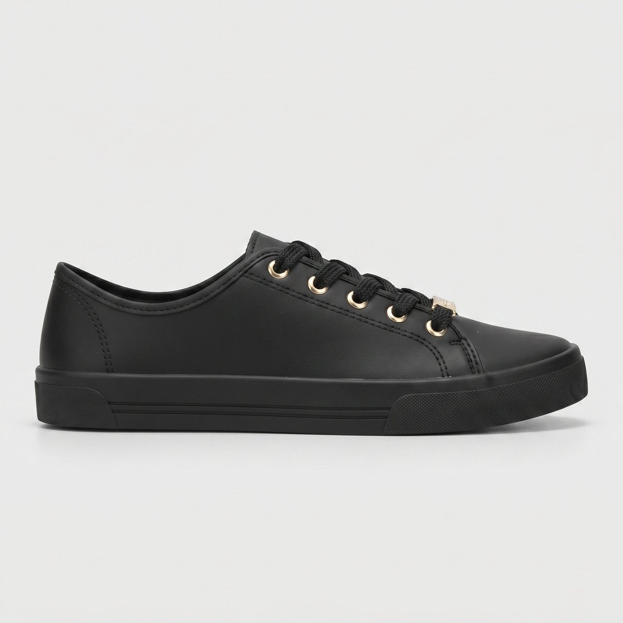 Tênis Feminino Casual Moleca Preto