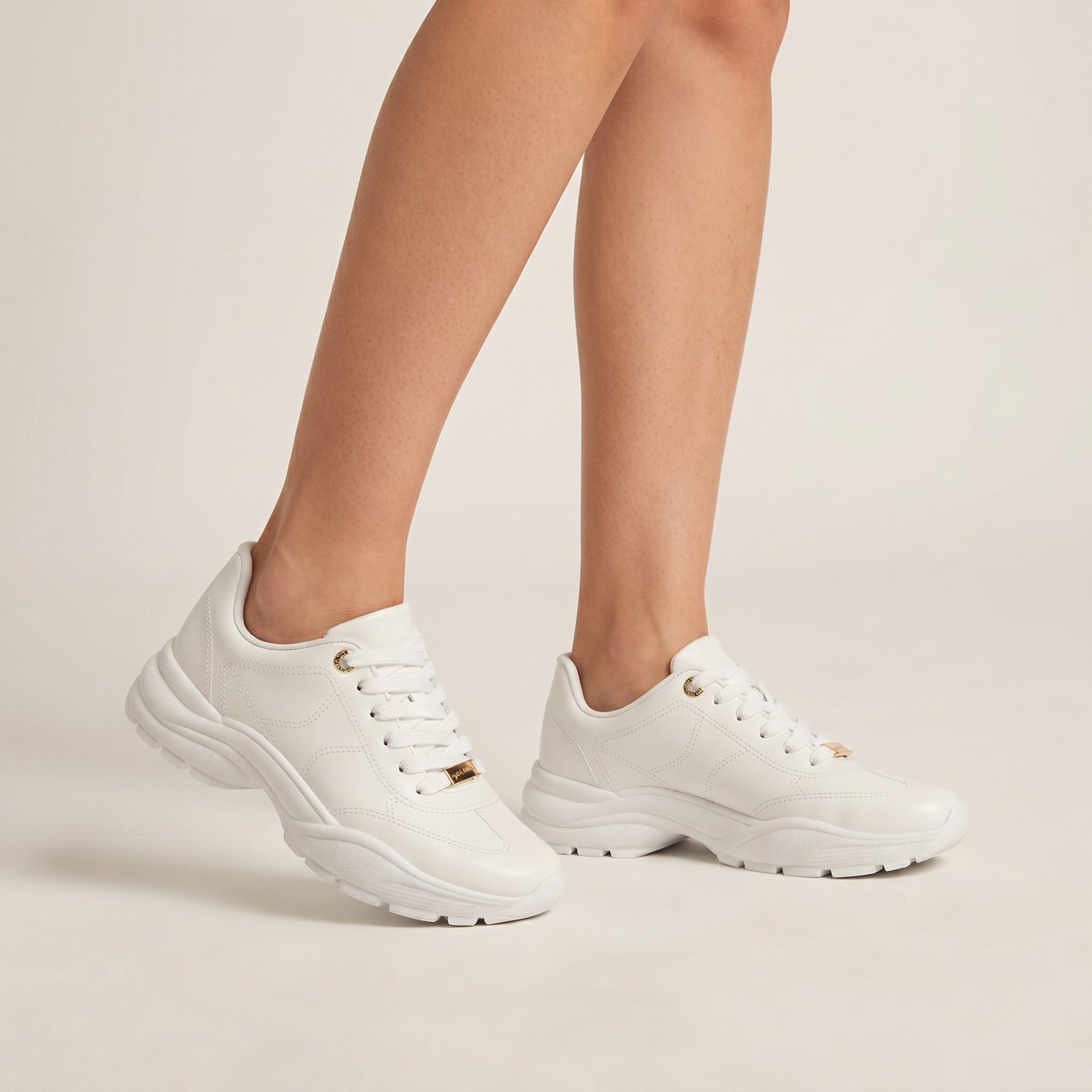 Tênis Moleca Feminino Branco Branco 2
