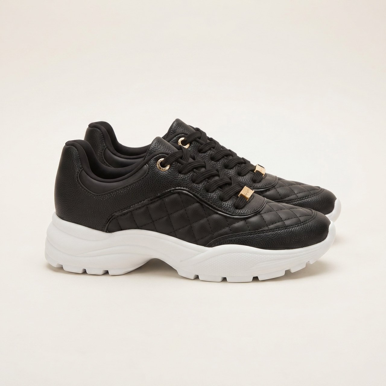 Tênis Feminino Moleca Preto Preto 3