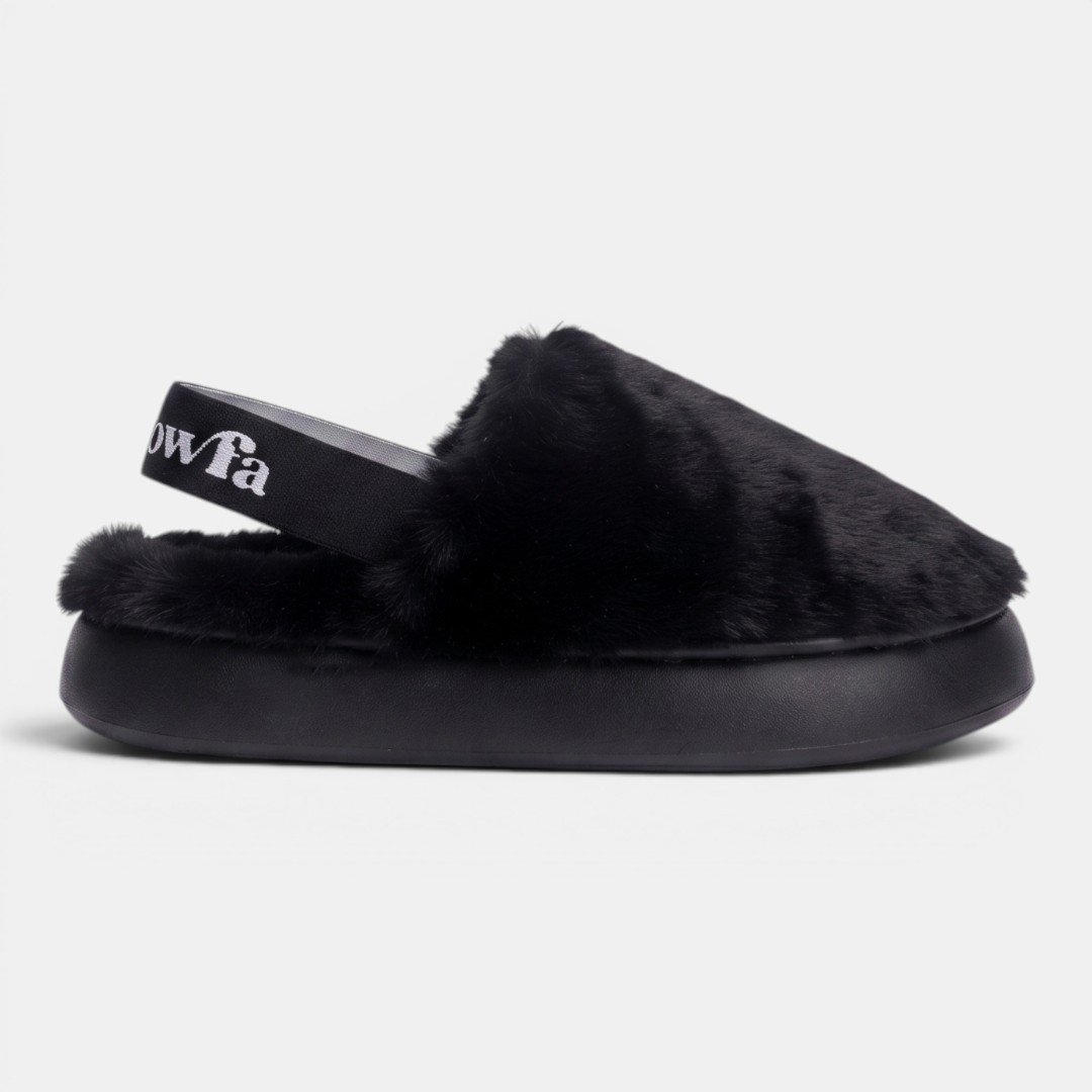 Pantufa Flowfa Ariana Preta