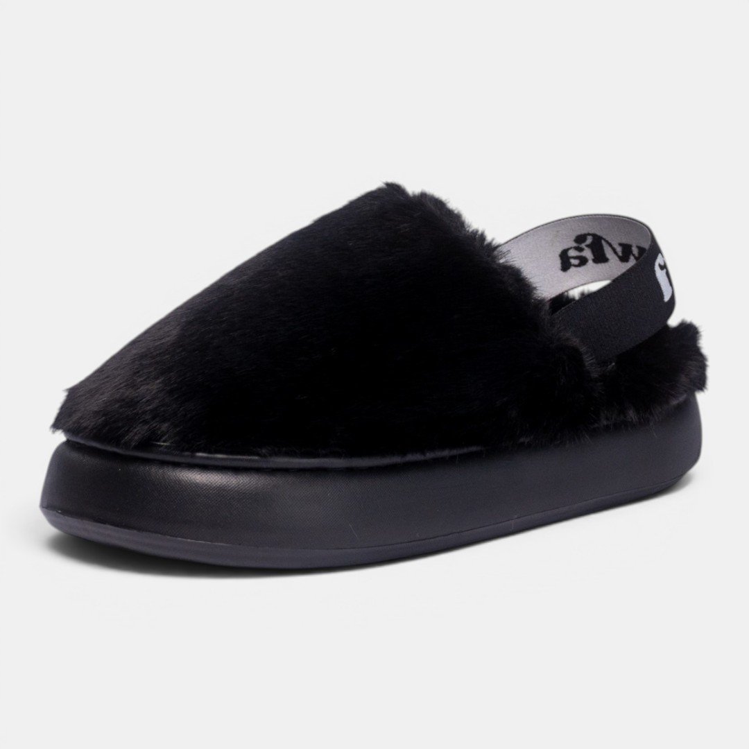 Pantufa Flowfa Ariana Preta Preto 7