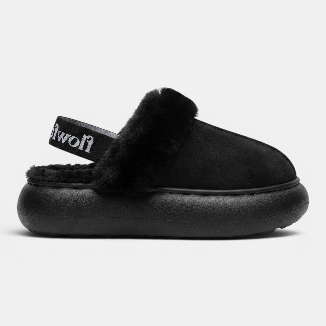 Pantufa Flowfa Zara Preta