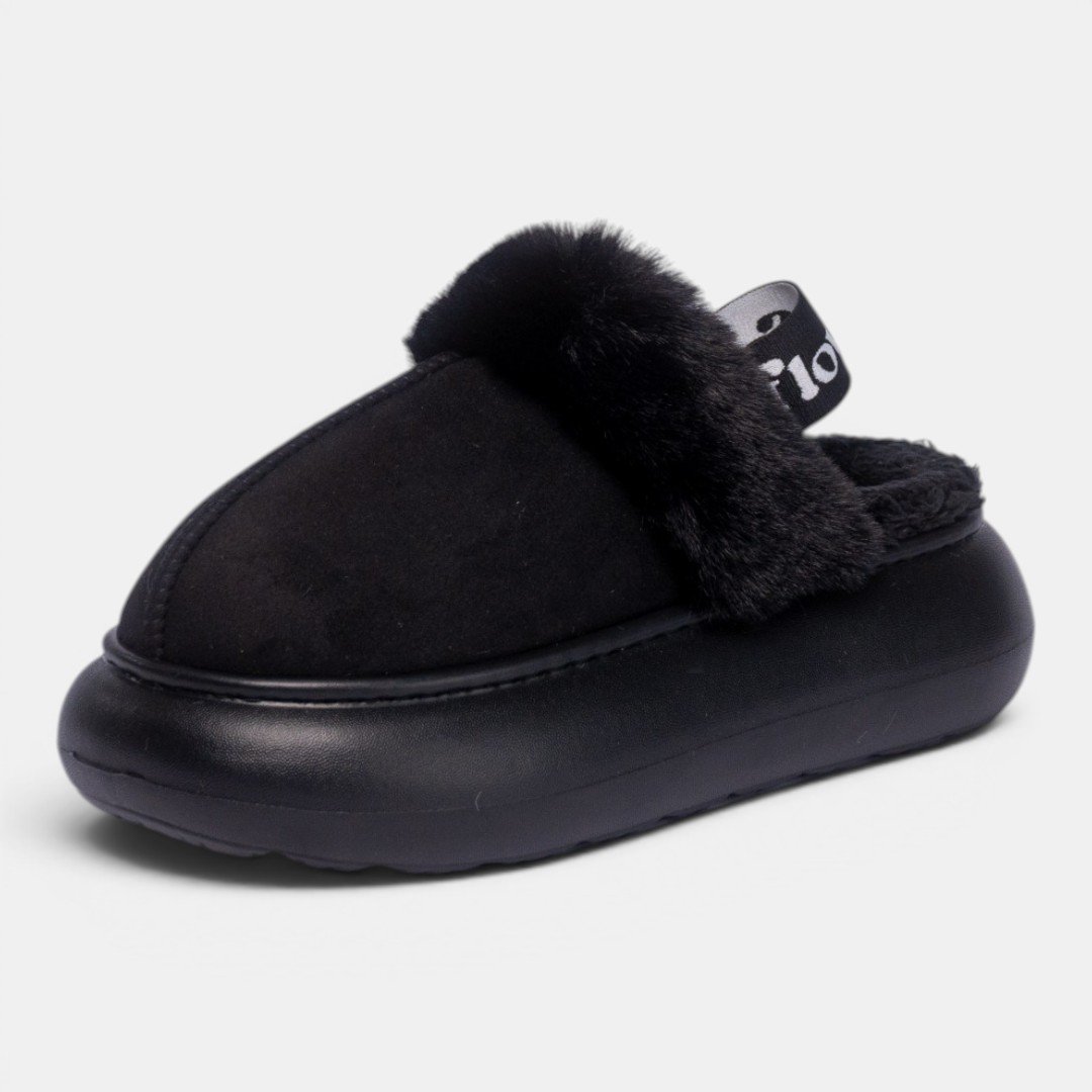 Pantufa Flowfa Zara Preta Preto 6