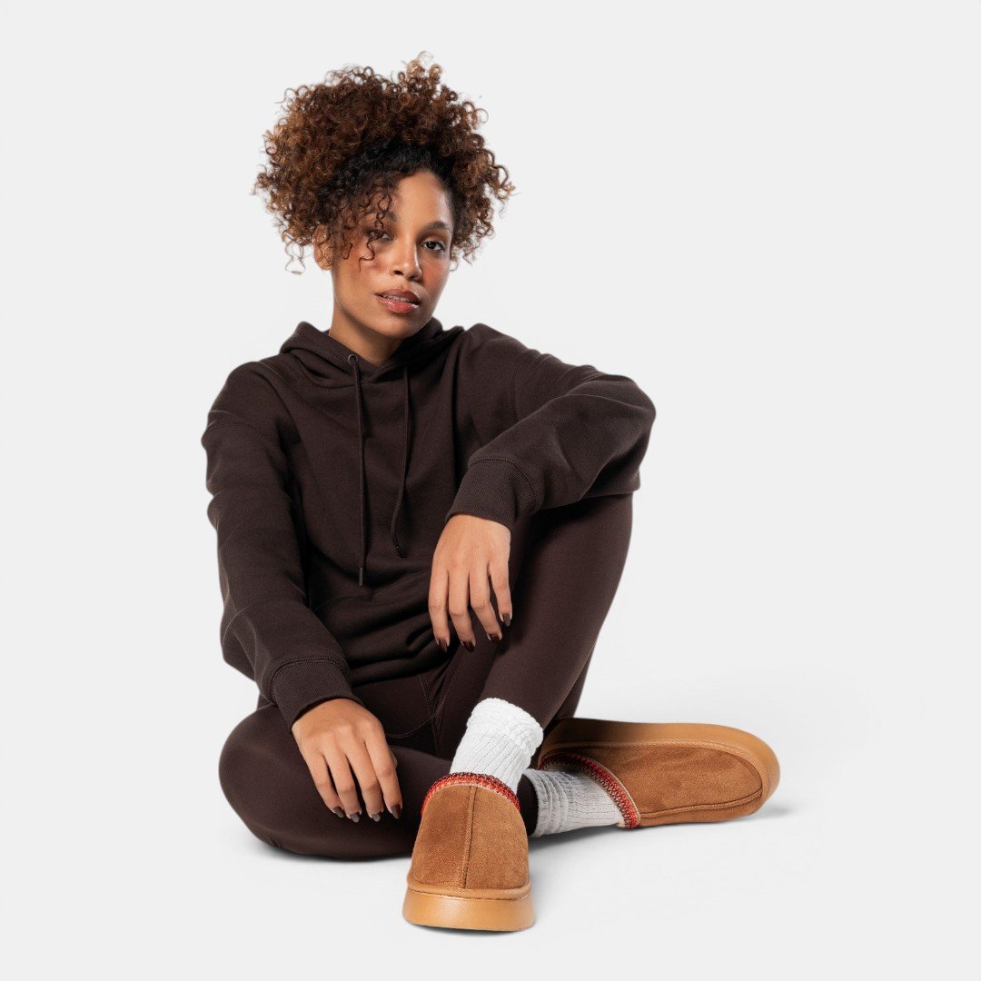 Pantufa Mule Flowfa Zoe Caramelo Bege 6