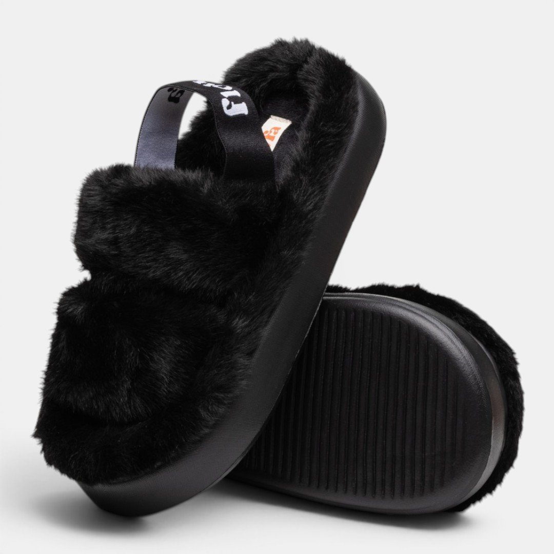 Pantufa Flowfa Kelly Preta Preto 2