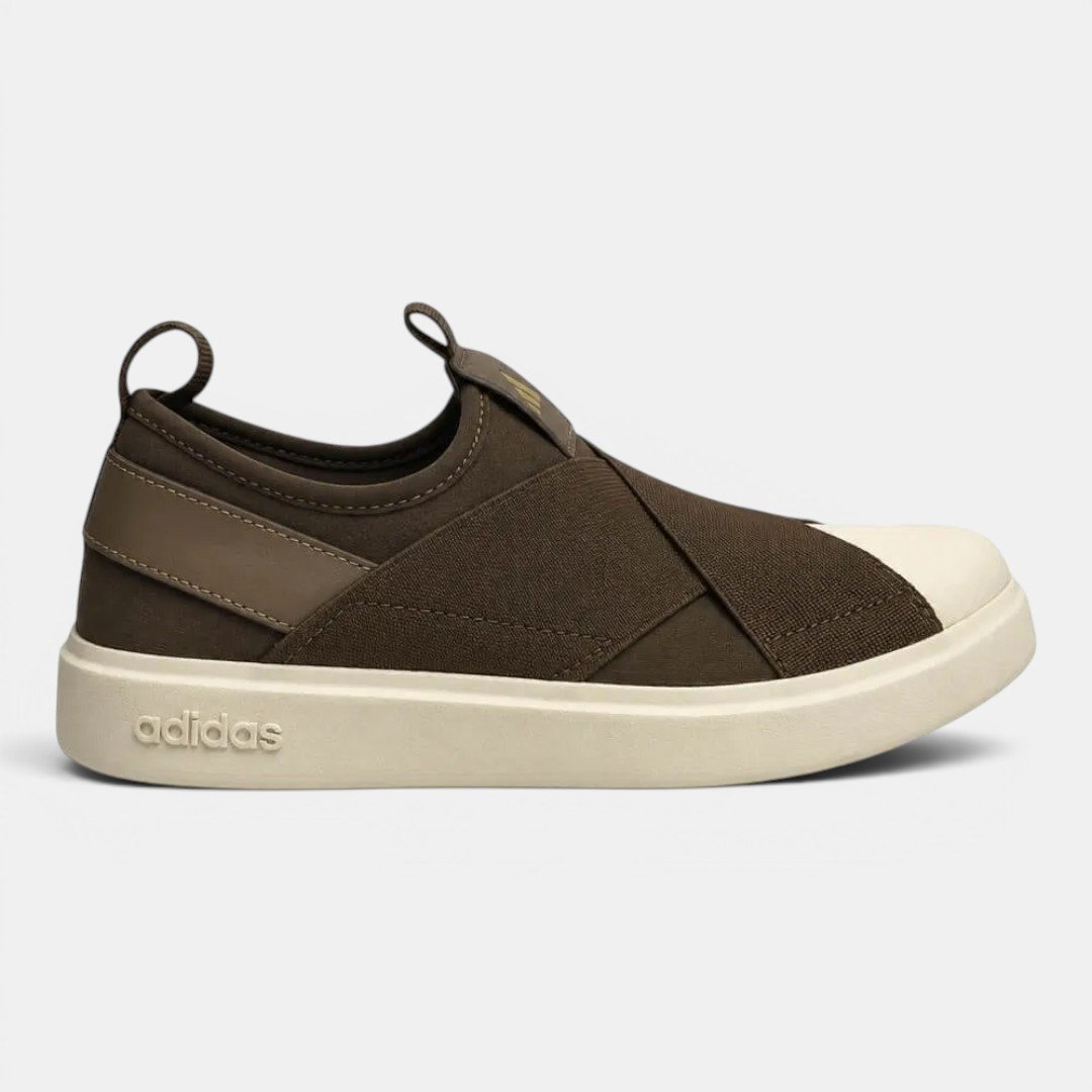 Tênis Adidas Sliptalk Slip On Marrom