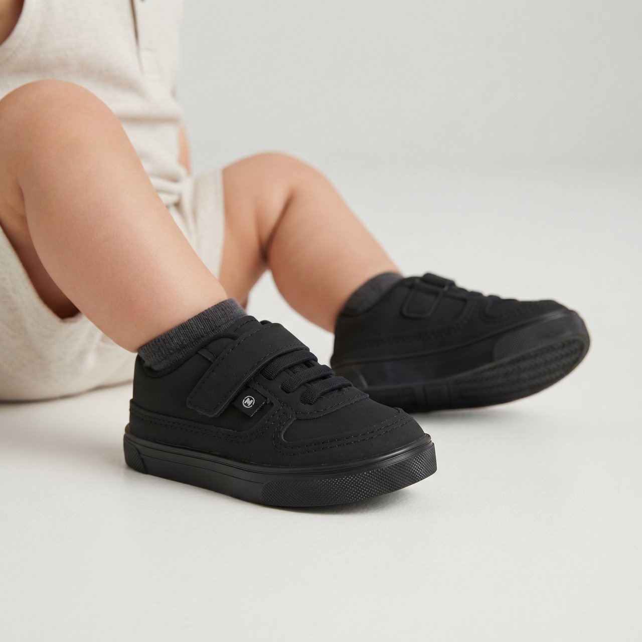 Tênis Molekinho Masculino Infantil Preto Preto 2