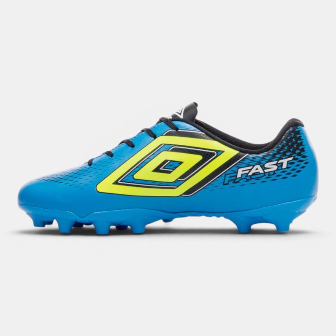 Chuteira de Campo Adulto Umbro Fast II Azul Azul 3