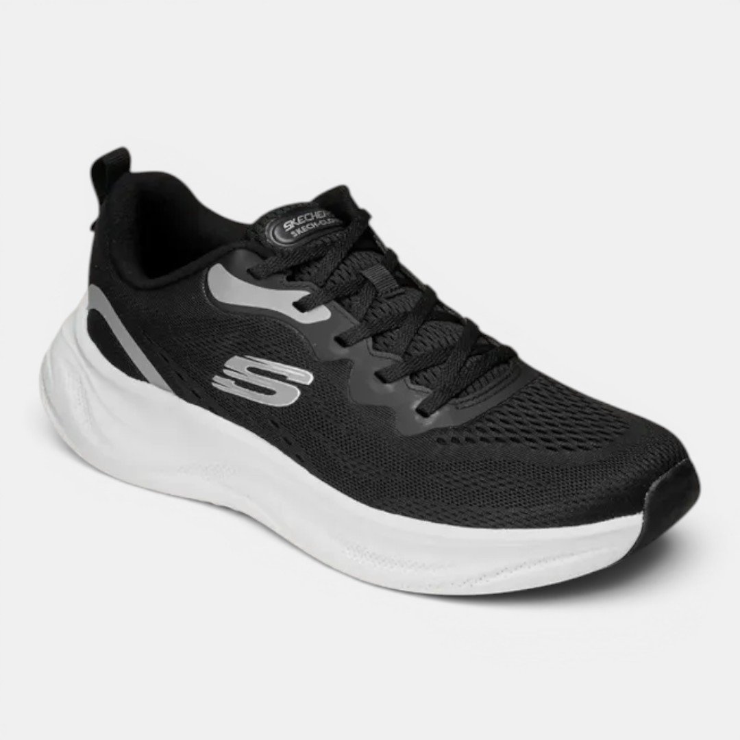 Tênis Skechers De Treino Skech Cloud Masculino Preto Preto 2