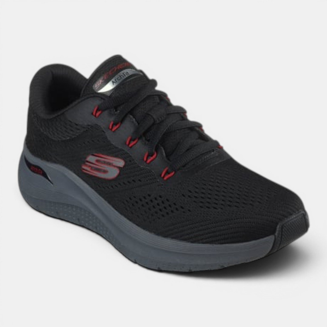 Tênis Skechers Arch Fit 2.0 Masculino Preto Preto 2