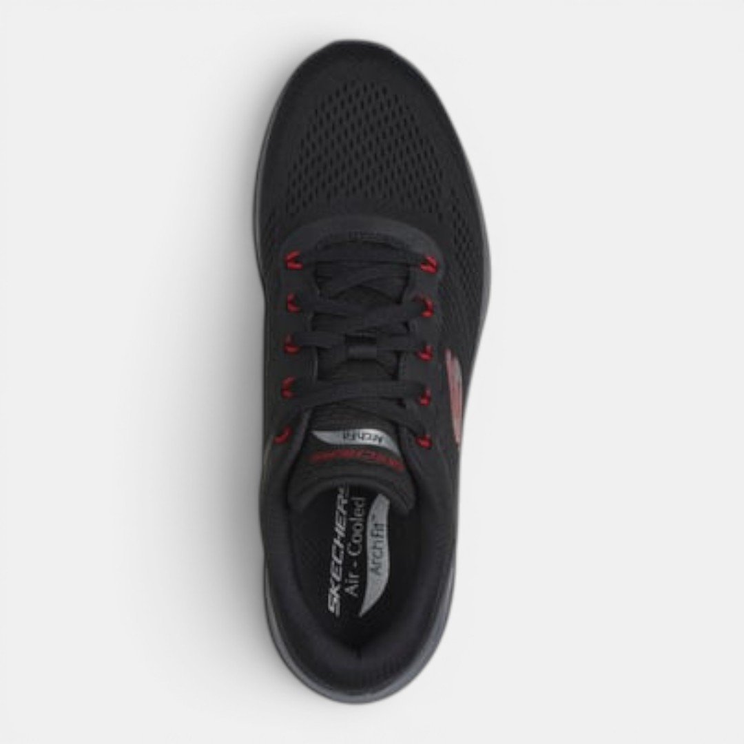 Tênis Skechers Arch Fit 2.0 Masculino Preto Preto 3
