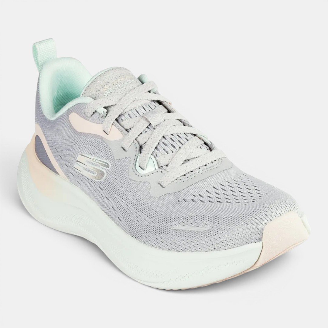 Tênis Skechers Esportivo Feminino Skech Cloud Cinza Cinza 2