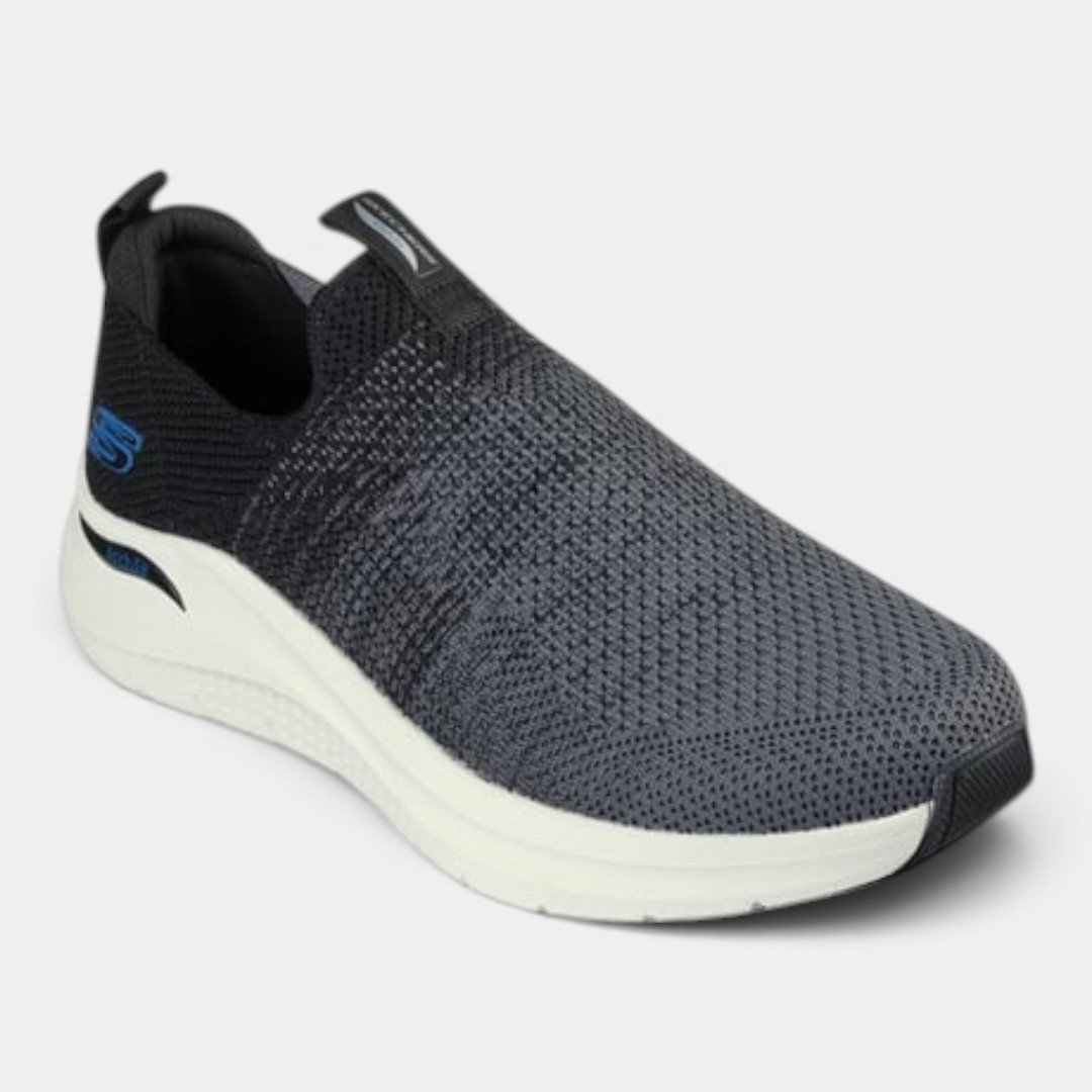 Tênis Skechers Masculino Arch Fit 2.0 Preto Preto 2