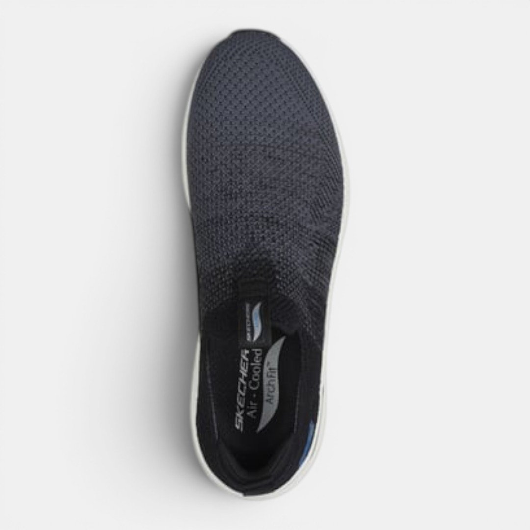 Tênis Skechers Masculino Arch Fit 2.0 Preto Preto 3
