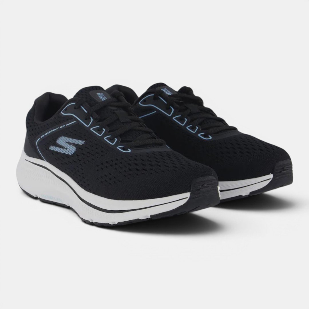 Tênis Feminino Skechers Go Run Consistent 2.0 Preto Preto 2