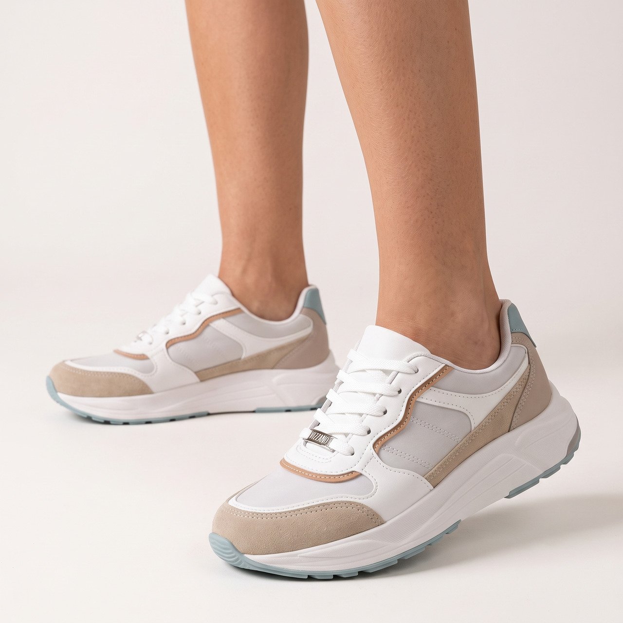 Tênis Vizzano Casual Esportivo Branco Branco 2