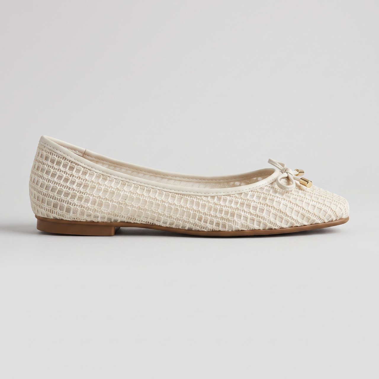Sapatilha Feminina Moleca Off White