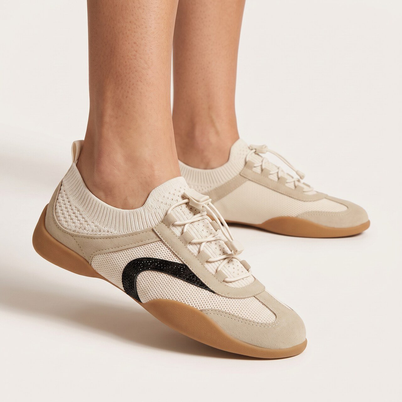 Tênis Vizzano Knit Off White Branco 2
