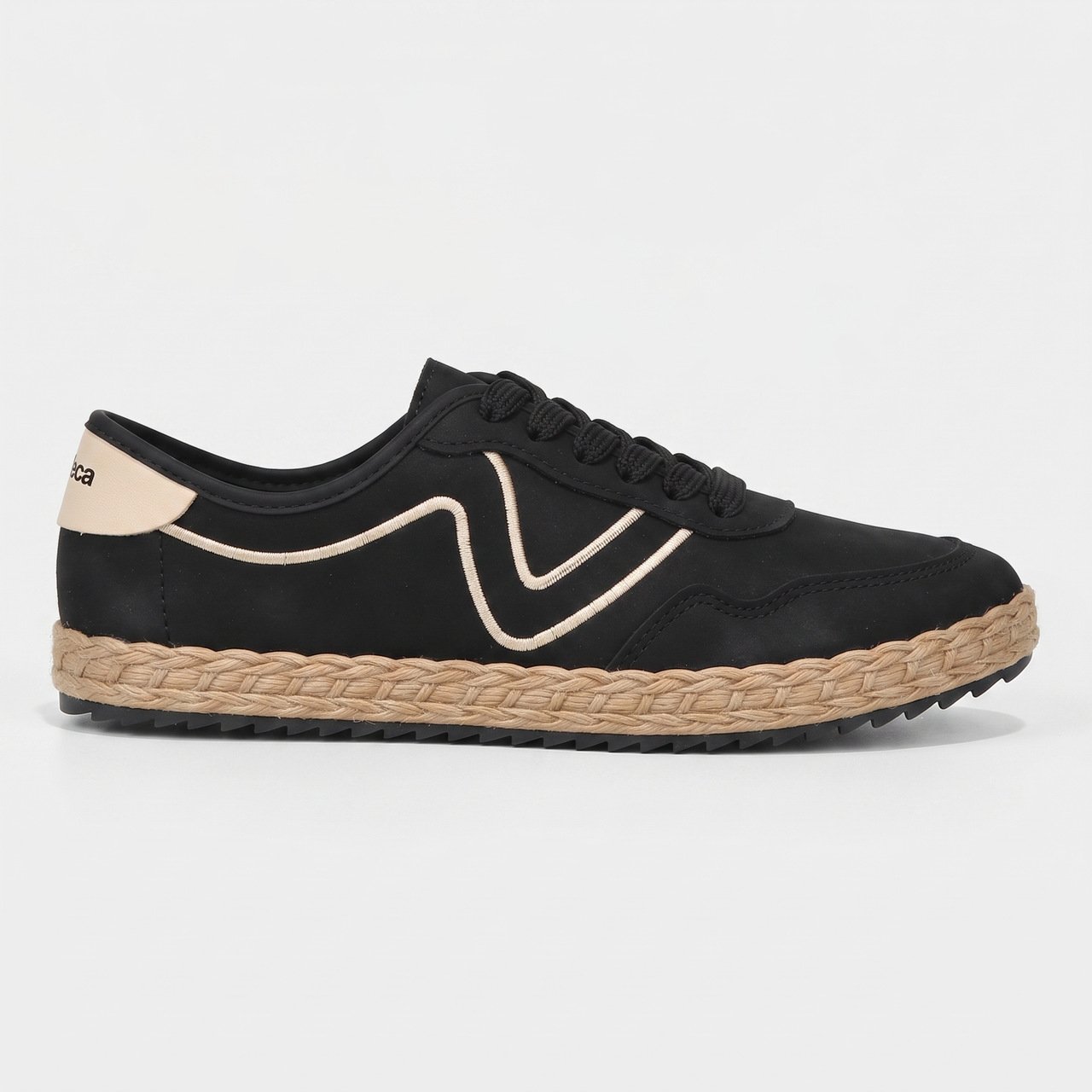 Tênis Moleca Casual Feminino Preto