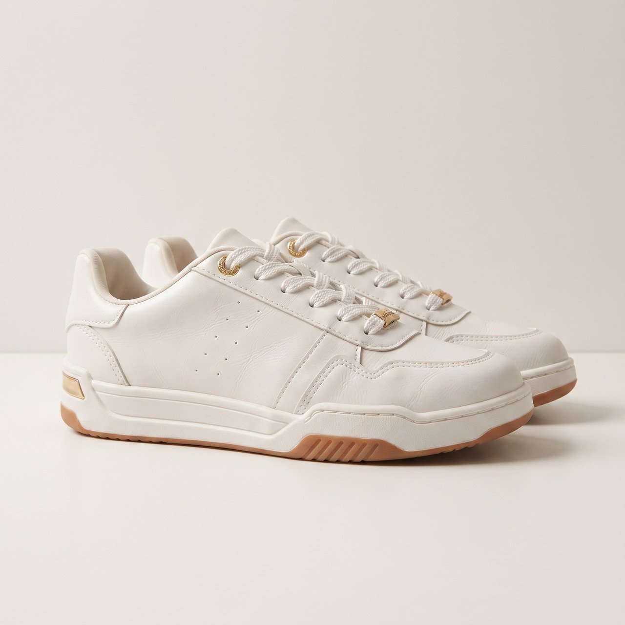 Tênis Moleca Casual Feminino Branco Branco 3