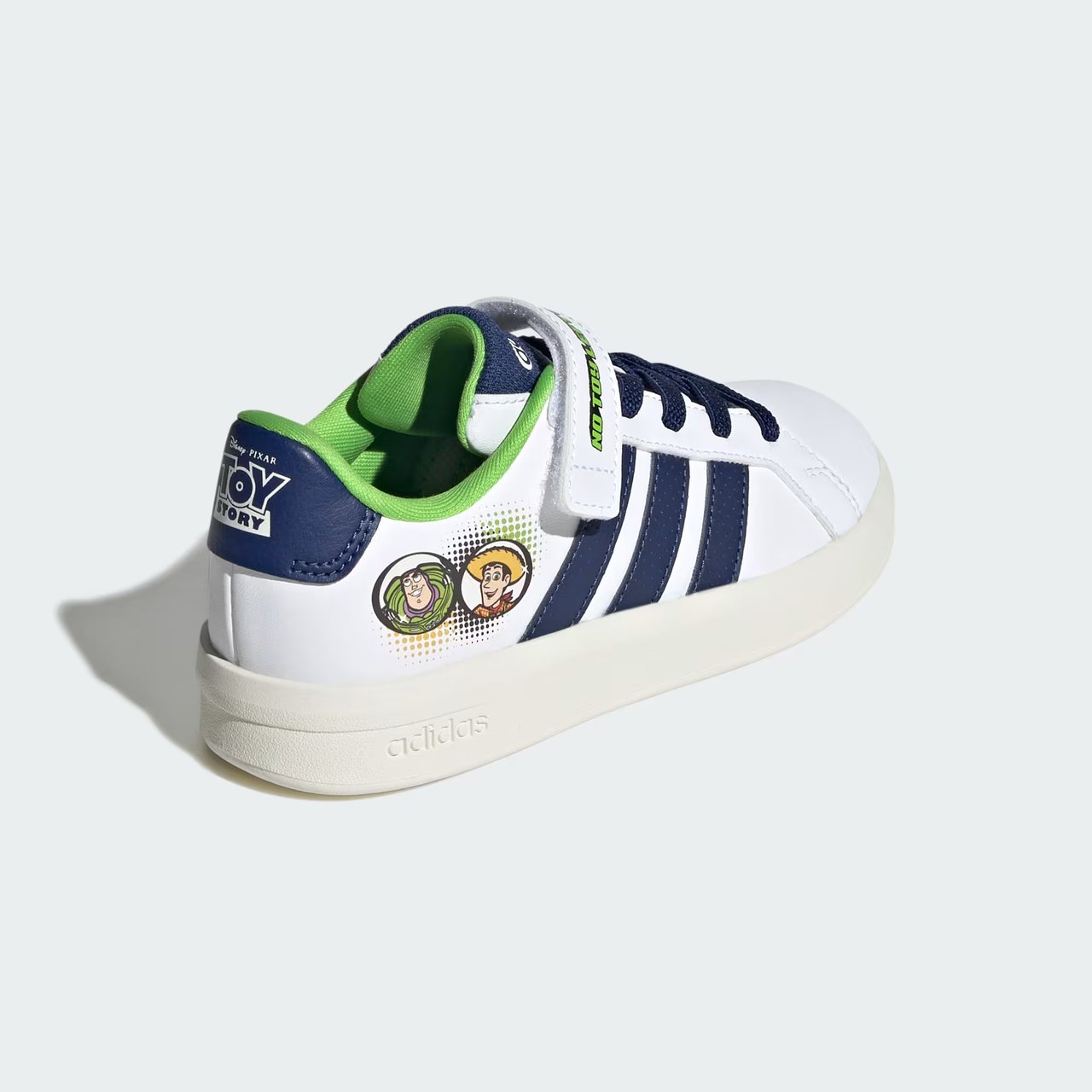 Tênis Adidas Pixar Toy Story Grand Court Infantil Branco 6