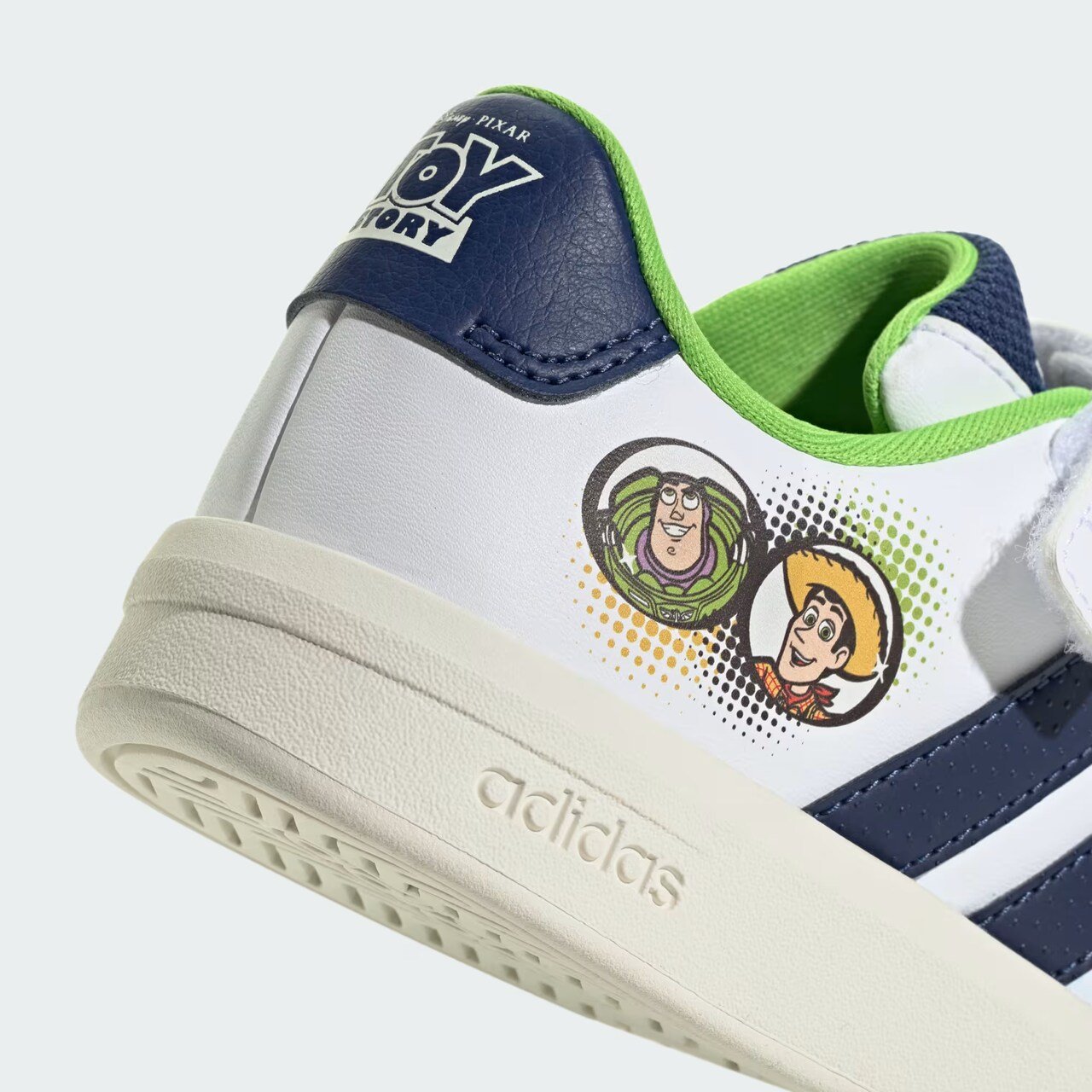 Tênis Adidas Pixar Toy Story Grand Court Infantil Branco 10