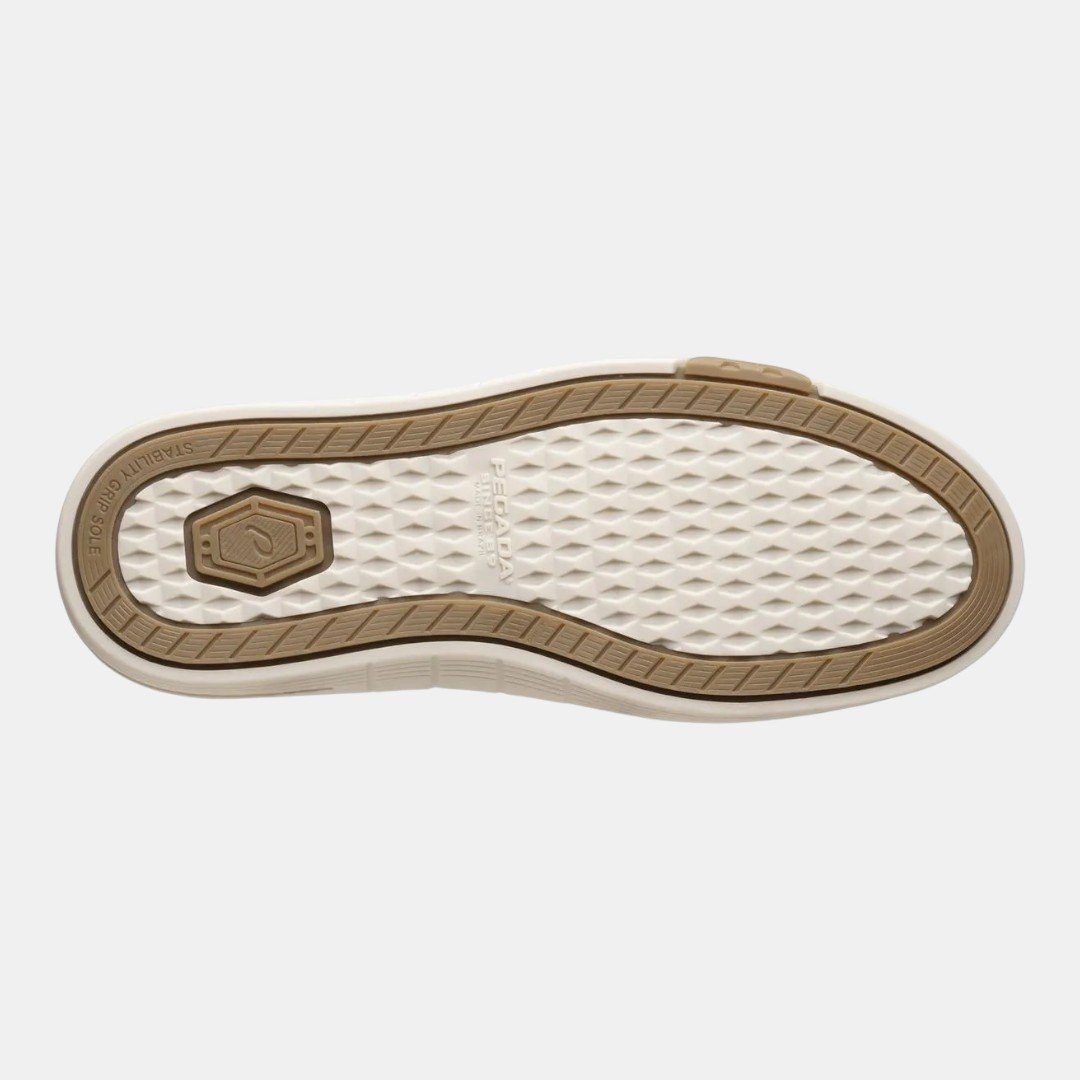 Tênis Pegada Casual Masculino Em Couro Off White Branco 4