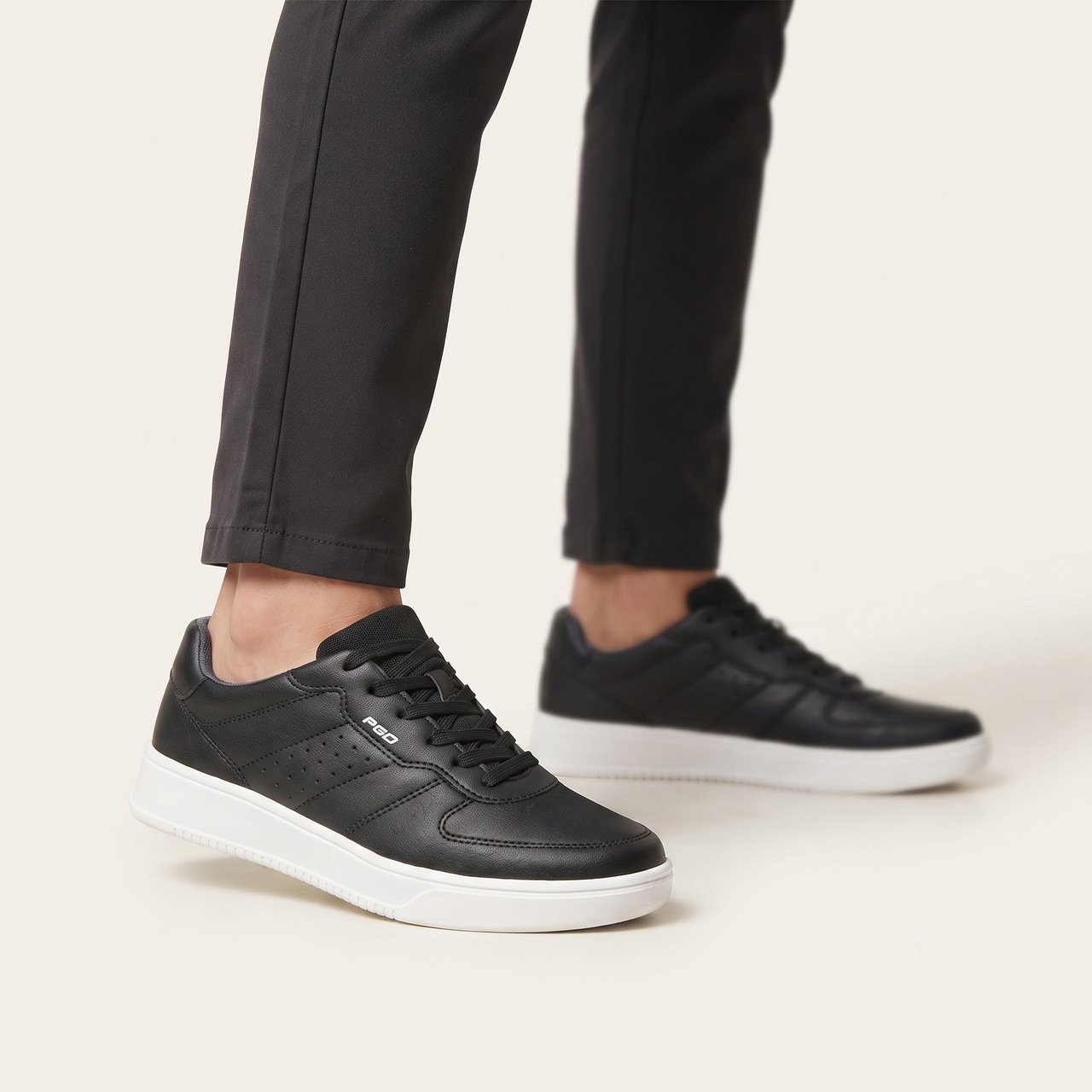 Tênis Casual PGD Masculino Preto Preto 2