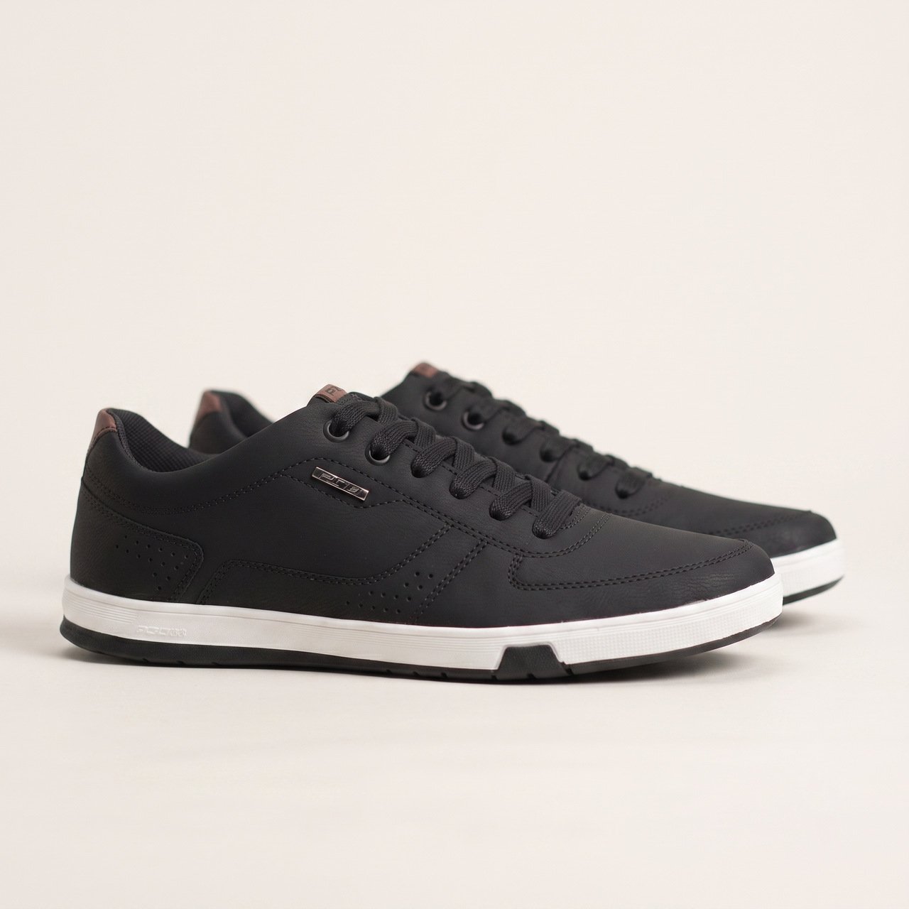 Tênis Casual PGD Masculino Preto Preto 2