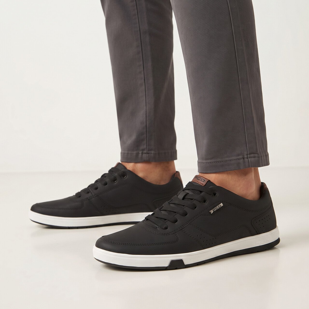 Tênis Casual PGD Masculino Preto Preto 3