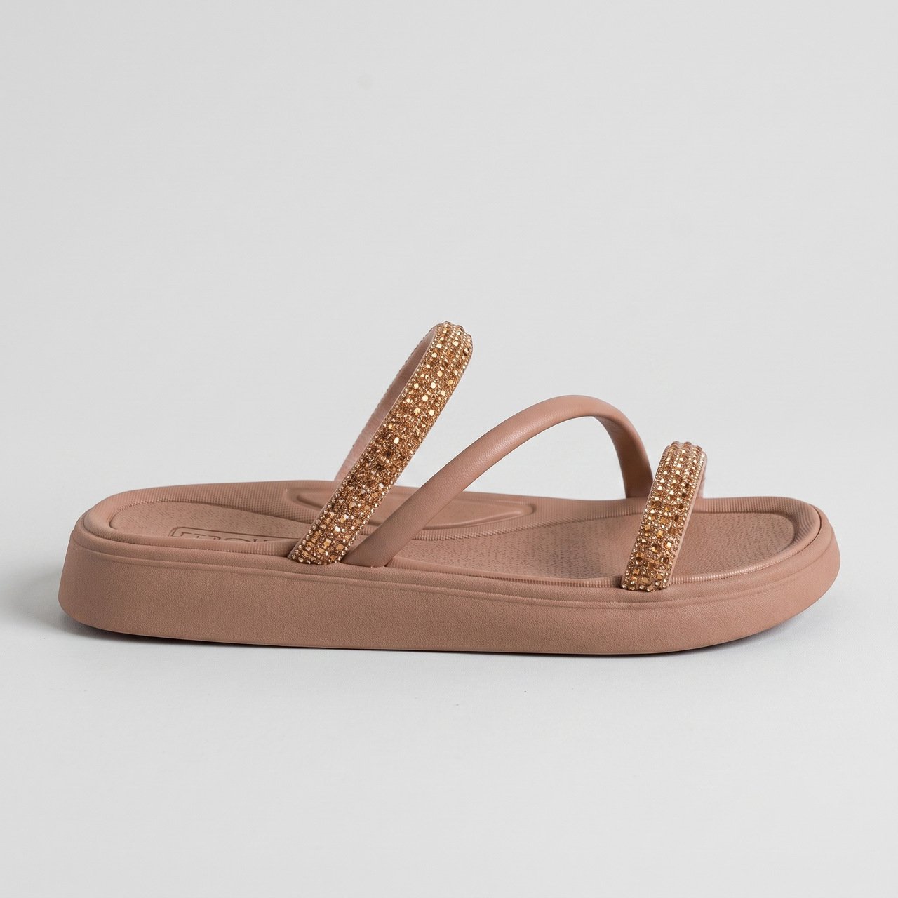 Papete Moleca Com Strass Nude
