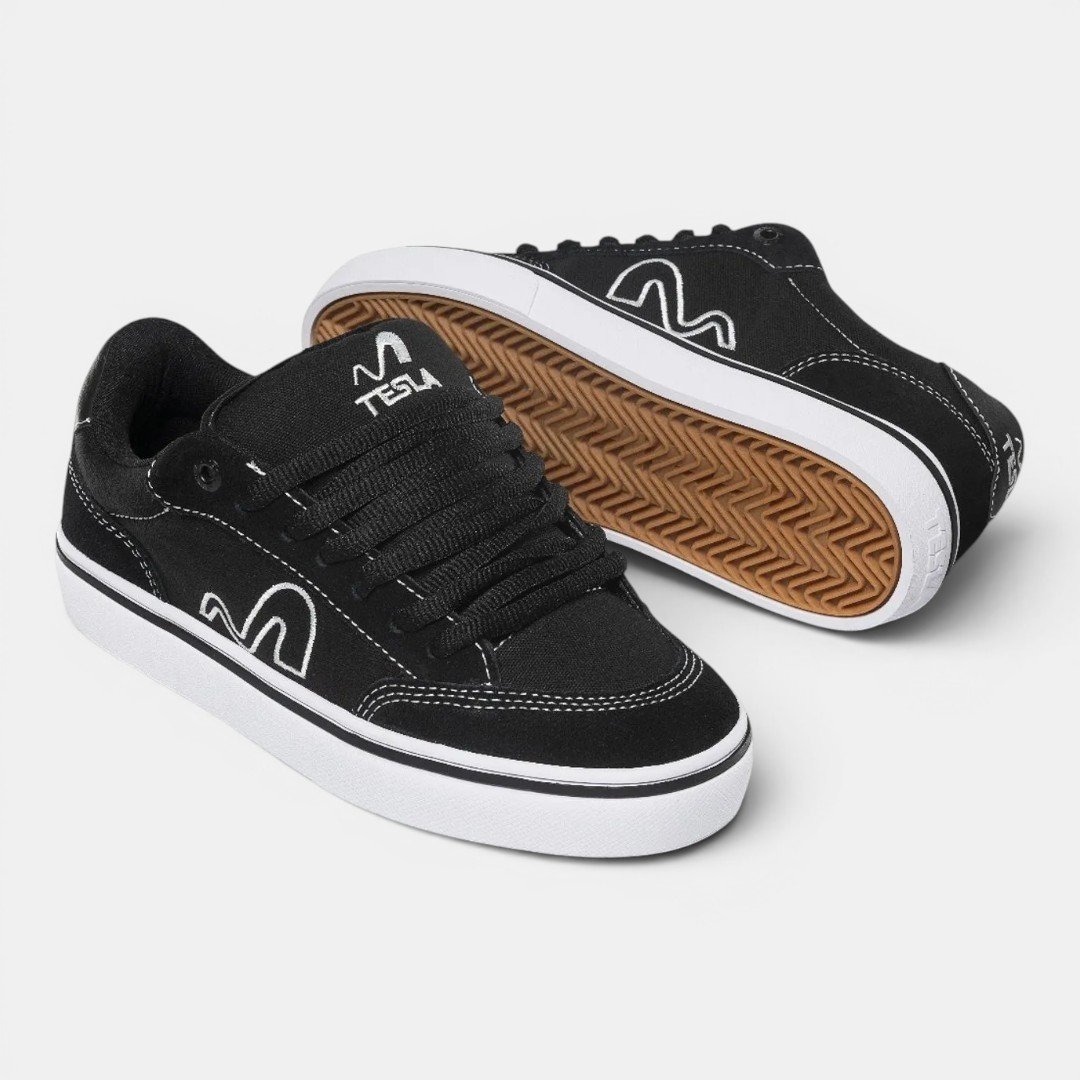 Tênis Tesla Flow XL Black White Preto 4