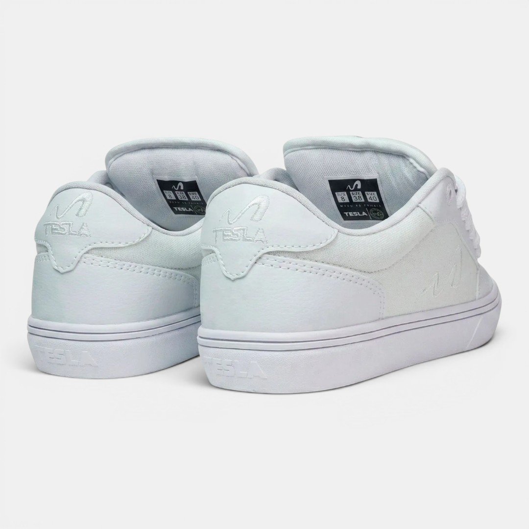 Tênis Tesla Flow XL All White Branco 4