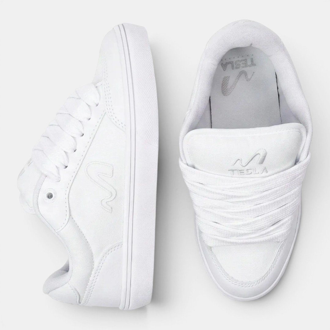 Tênis Tesla Flow XL All White Branco 5