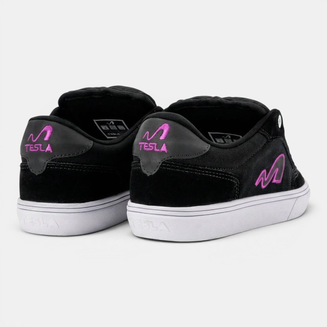 Tênis Tesla Flow XL Black Purple Preto 4