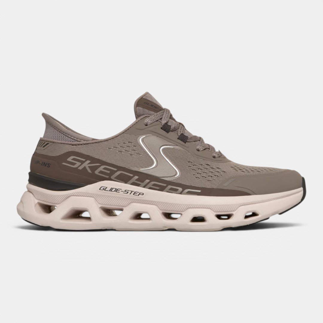 Tênis Skechers Glide-Step Altus Marrom Claro