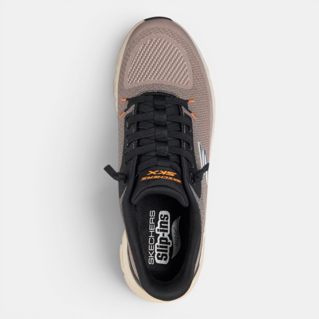 Tênis Skechers Arch Fit Glide-Step Pro Cinza Marrom 2