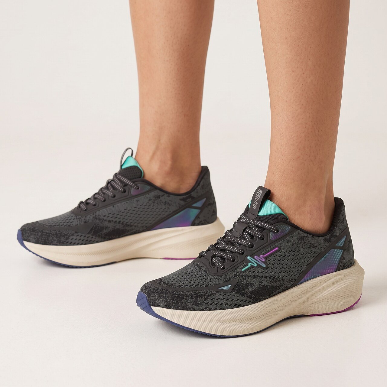 Tênis Actvitta De Corrida Feminino Chumbo Cinza 4