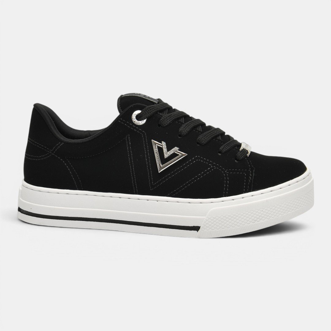 Tênis Via Marte Casual Feminino Preto