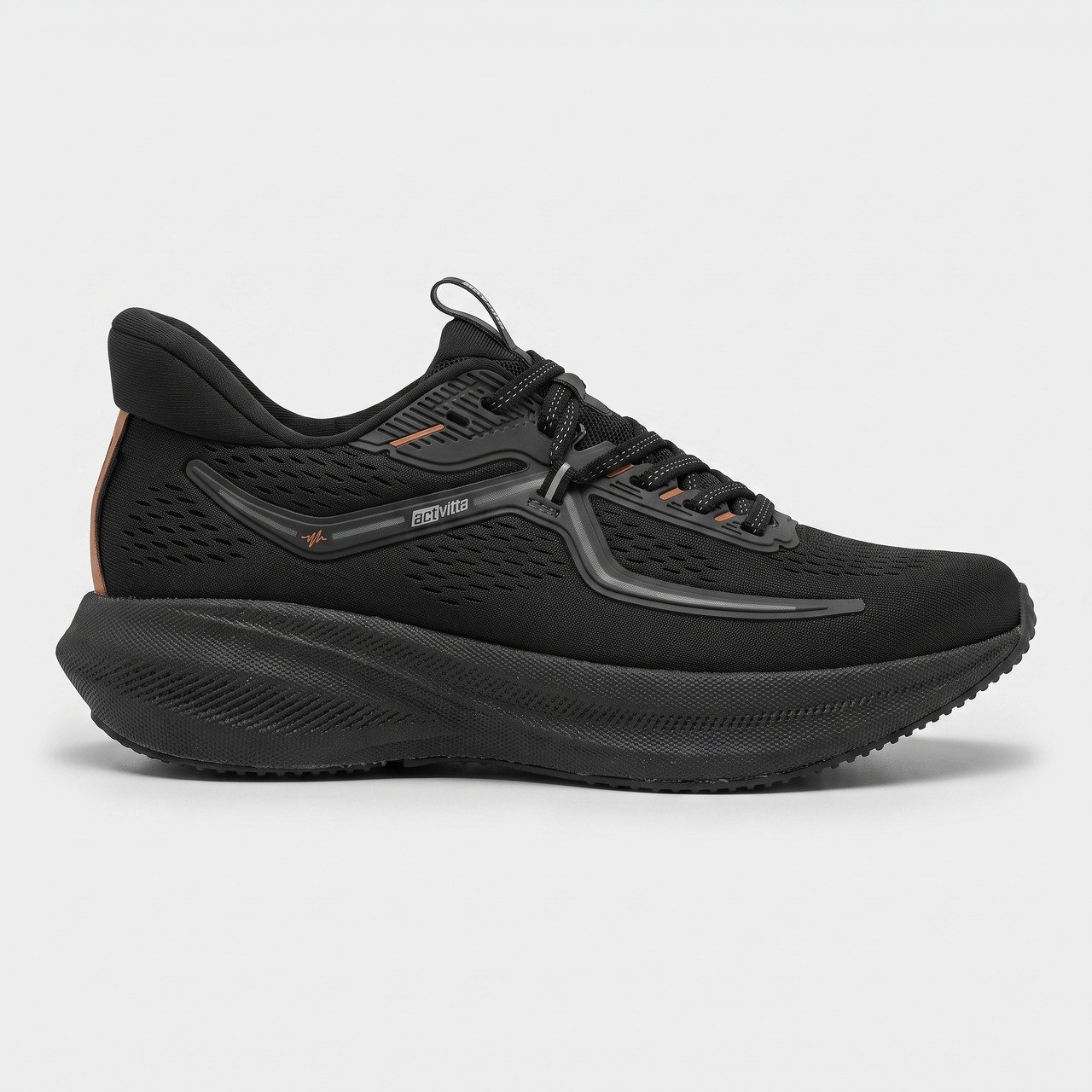 Tênis Esportivo Masculino Actvitta Preto