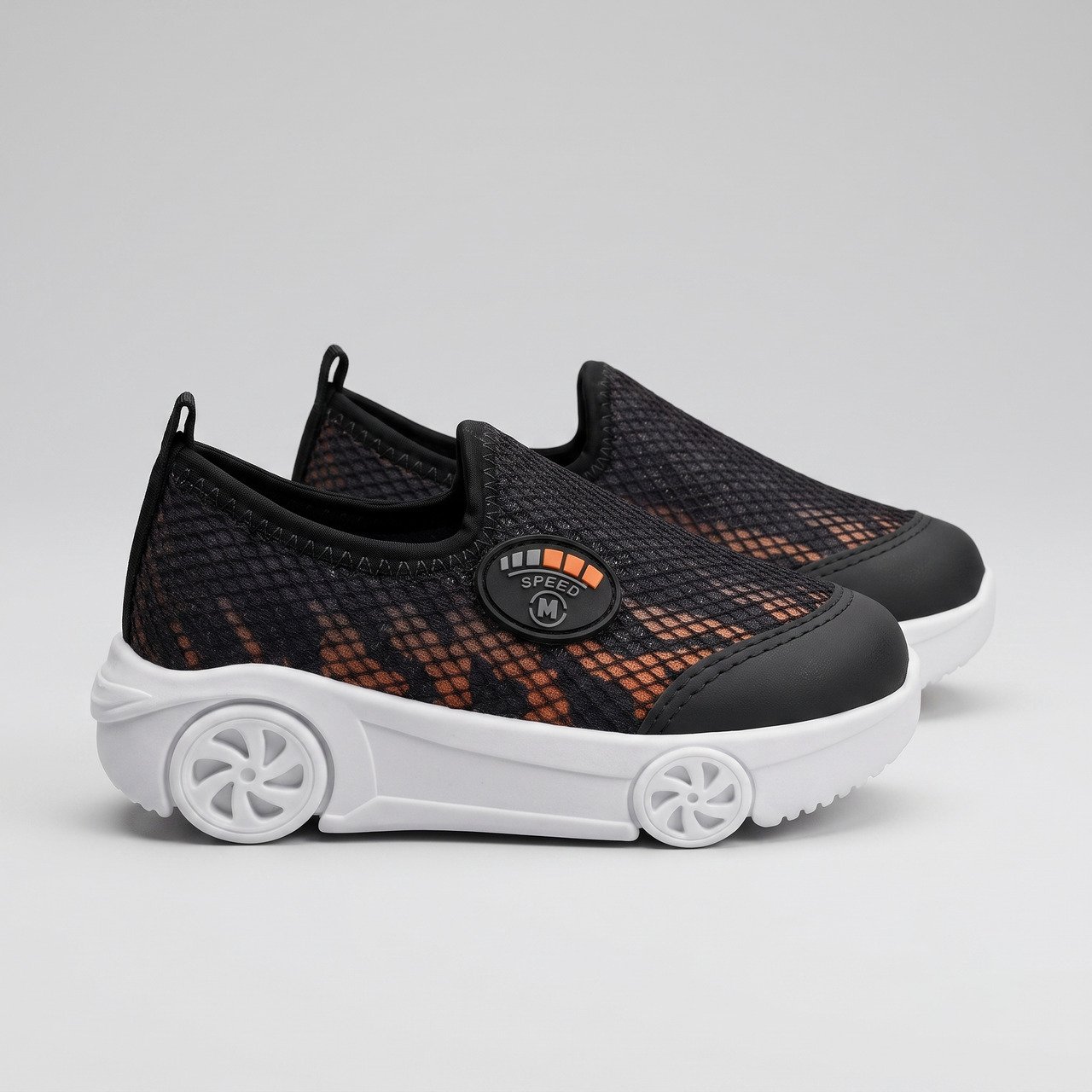 Tênis Infantil Molekinho Com LED Preto Preto 2