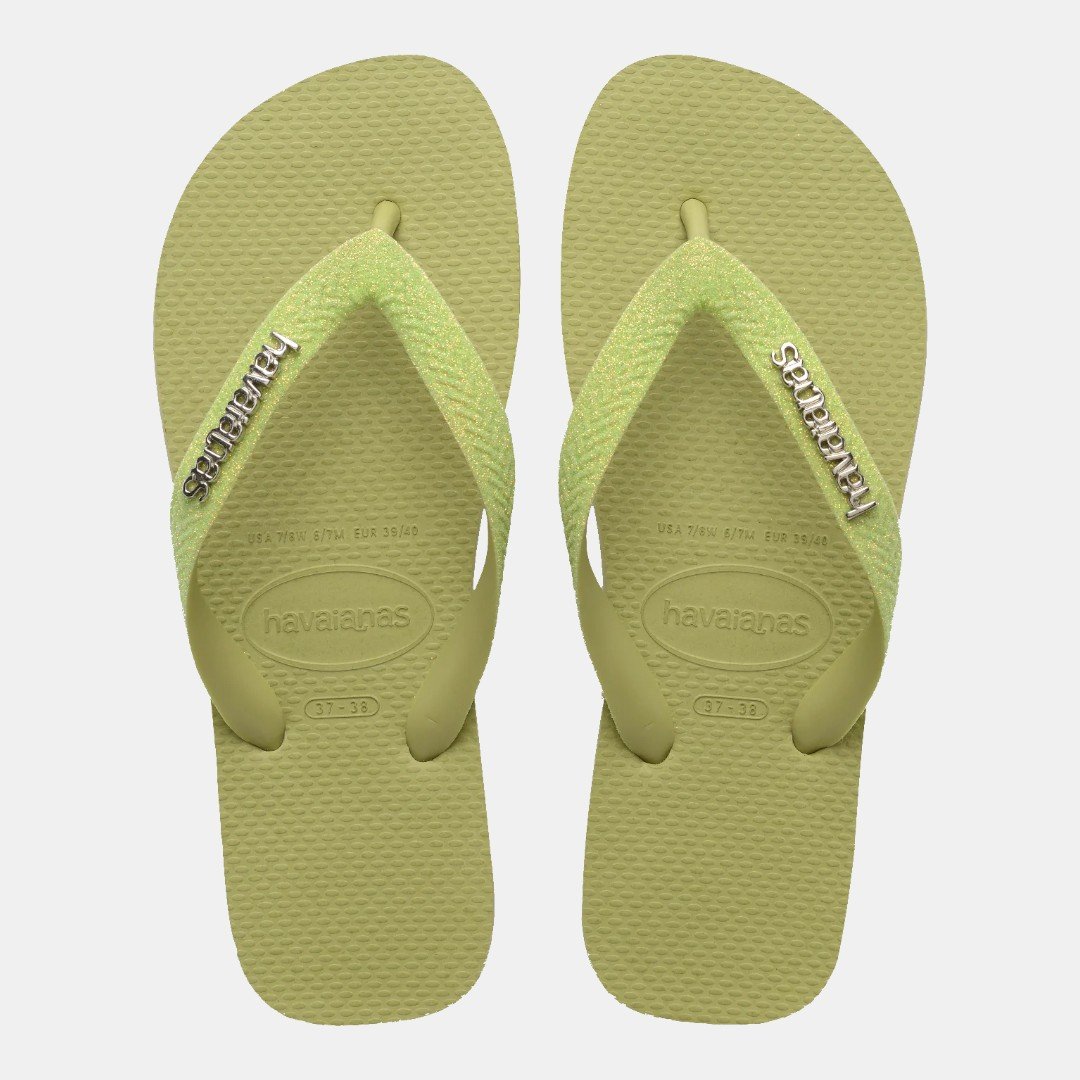 Chinelo Havaianas Top Glitter Verde