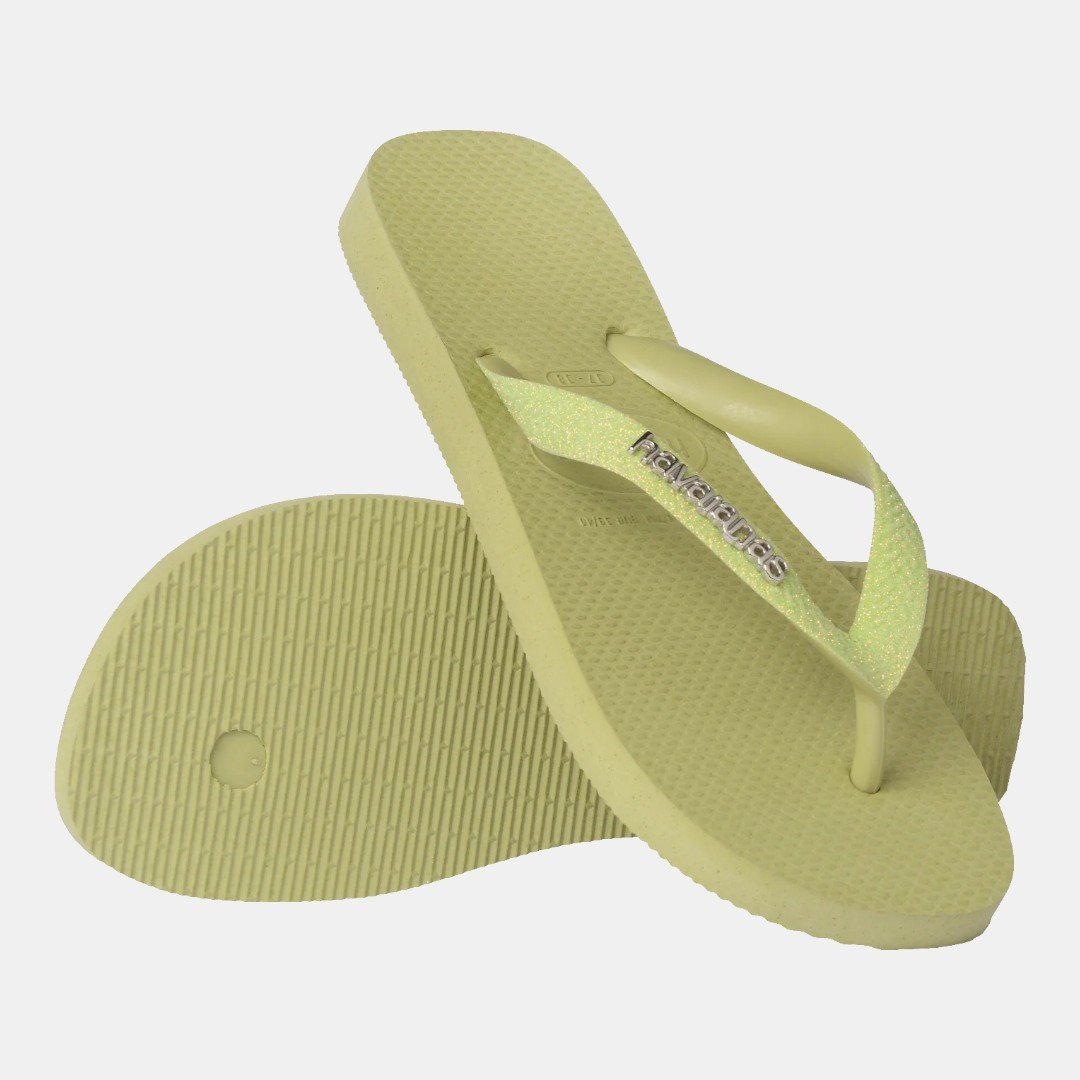 Chinelo Havaianas Top Glitter Verde Verde 4