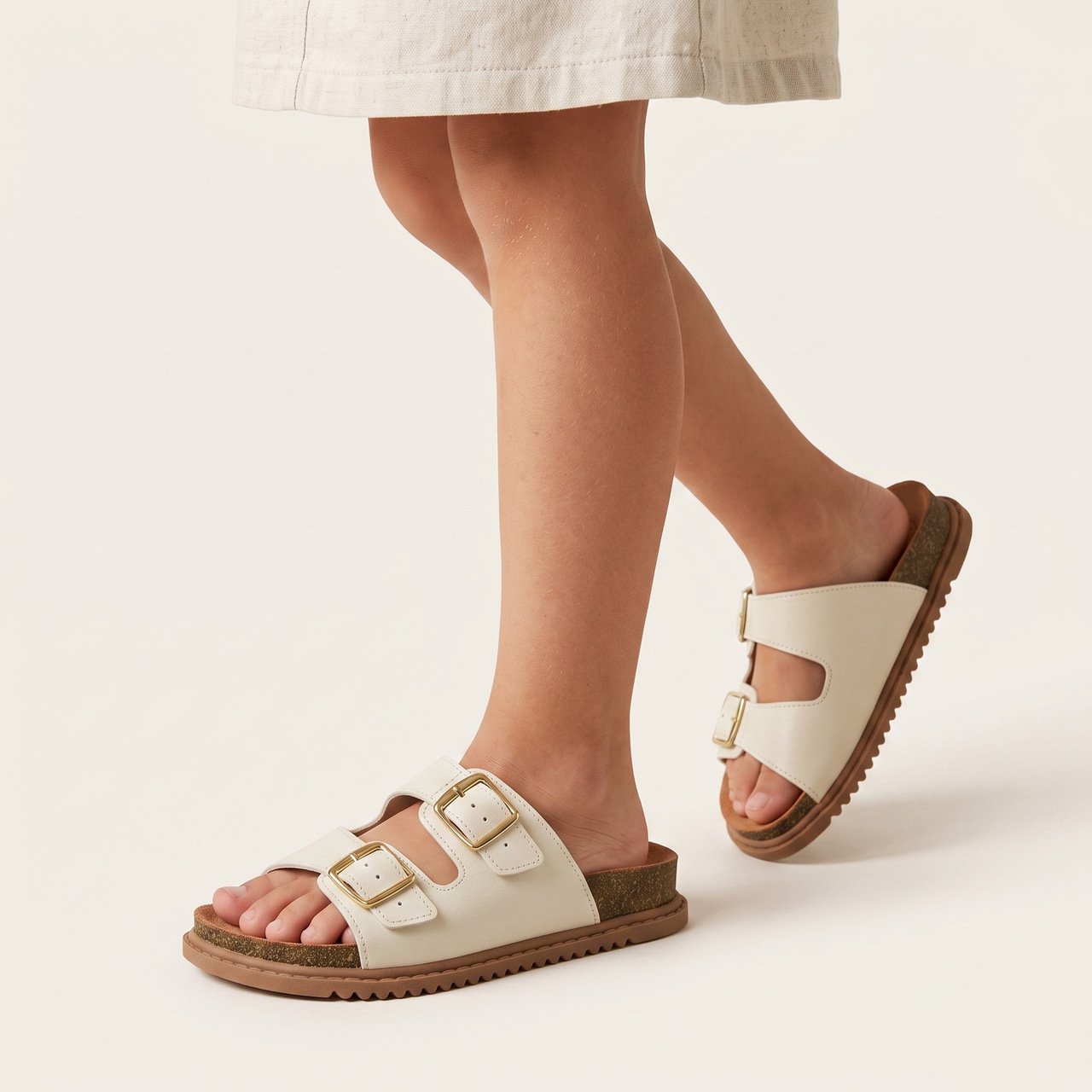 Papete Infantil Molekinha Off White Branco 2